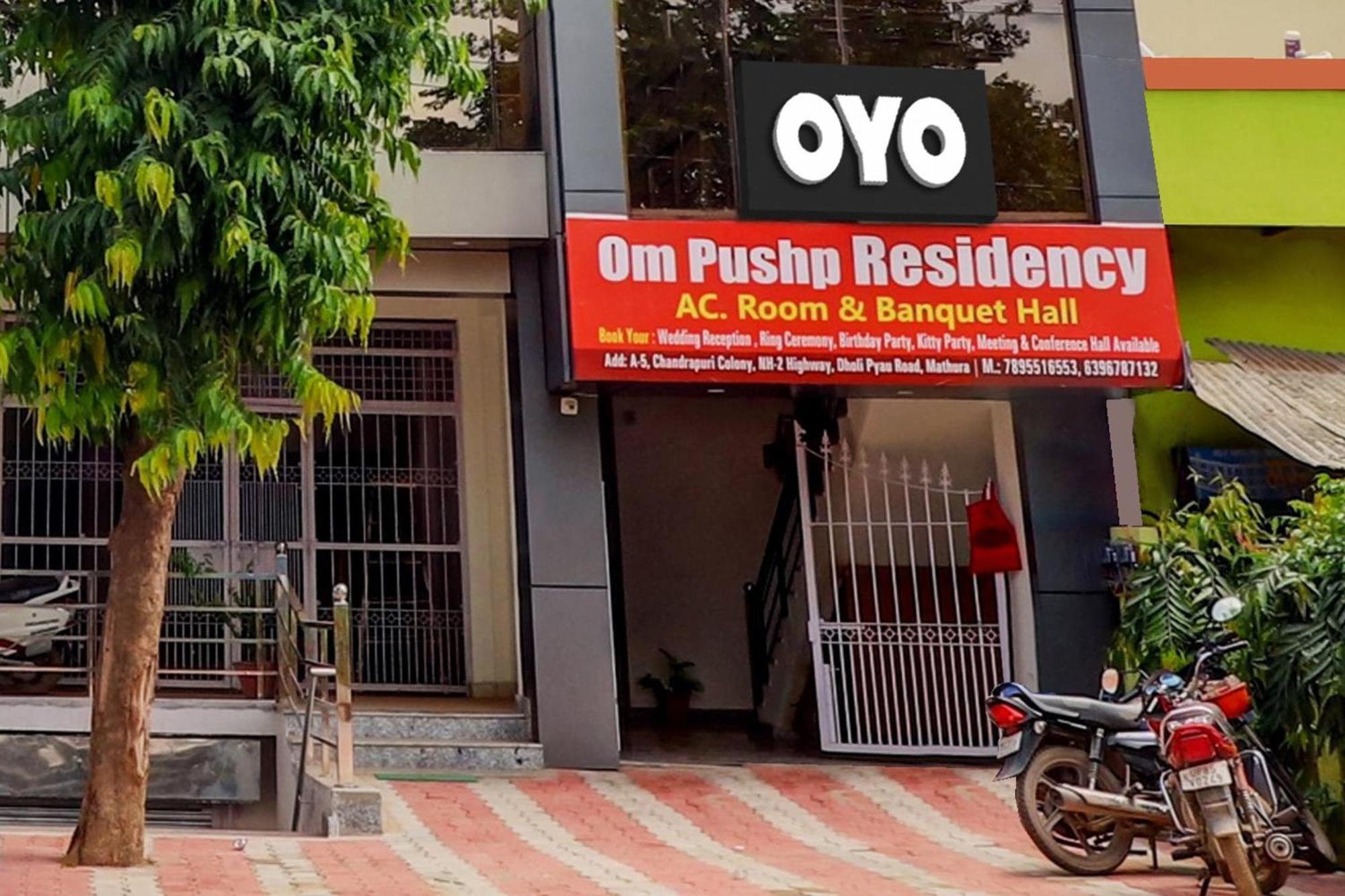 Hotel O Om Pushp Residency Mathura Exterior photo