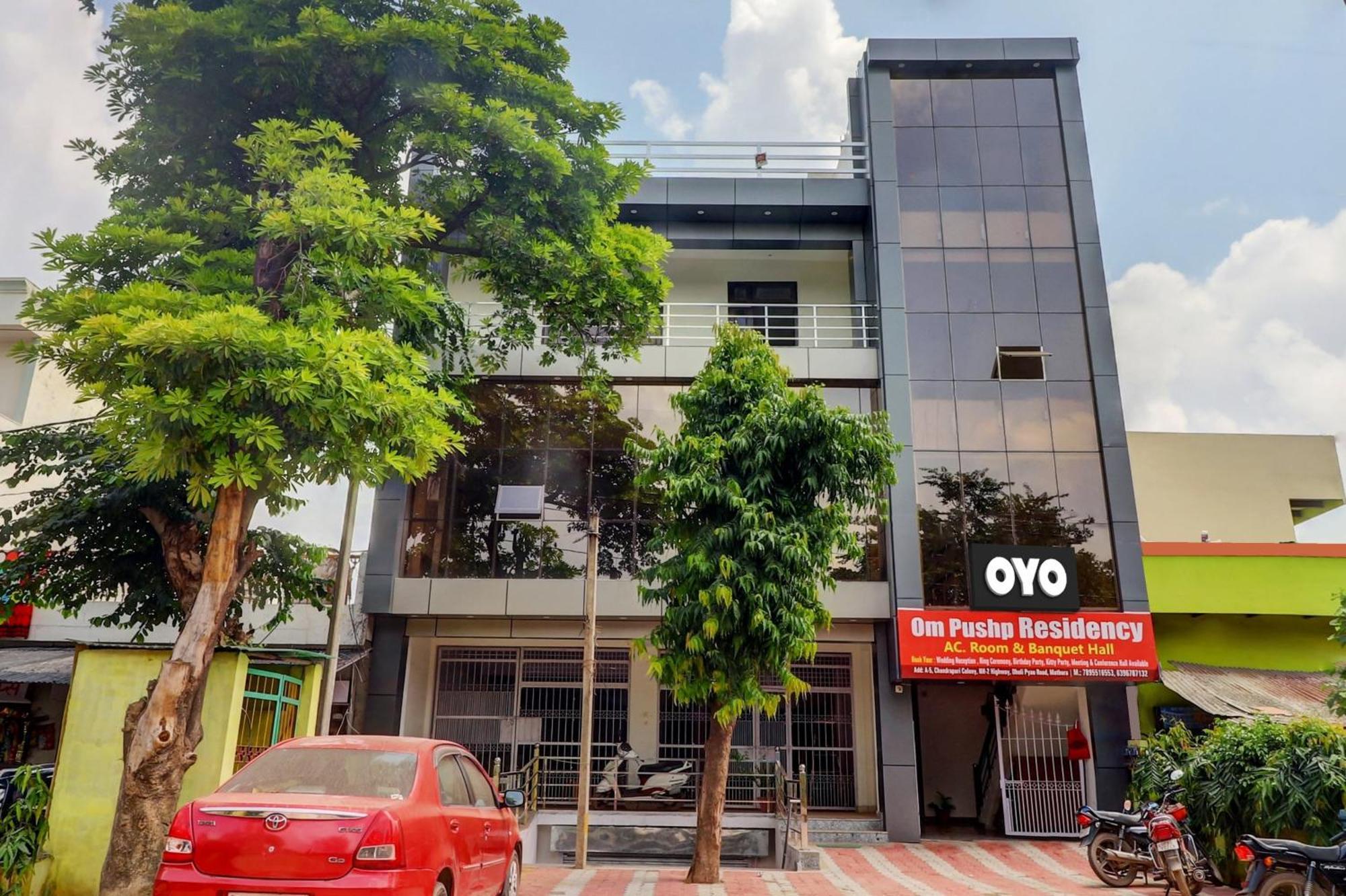 Hotel O Om Pushp Residency Mathura Exterior photo
